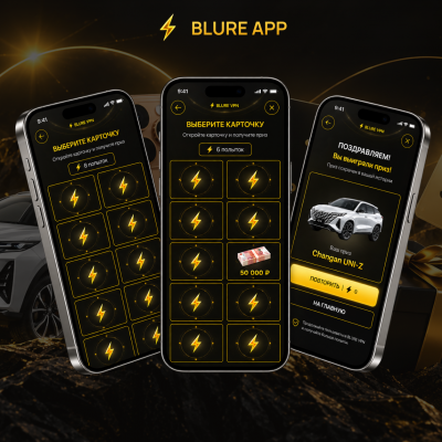 TG-приложение для программы лояльности Blure