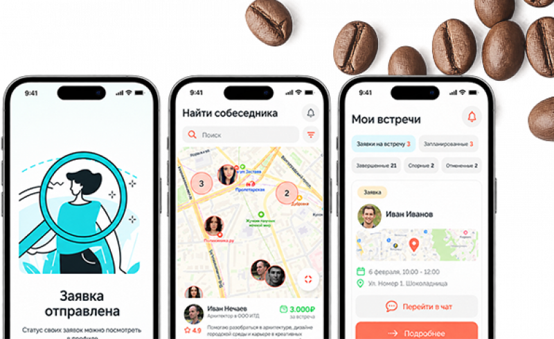 CoffeeTalk - приложение для общения с видеозвонками